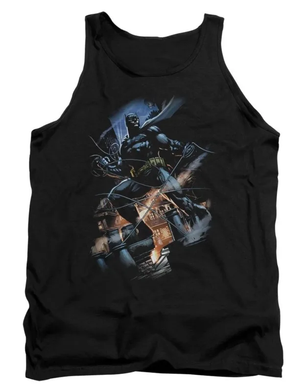 Batman Gotham Knight Tank Top - 100% Pre-shrunk Cotton, Authentic Design