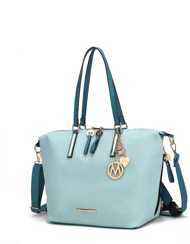 Layla Tote + Backpack With Spacious Interior And Hidden Shoe Compartment