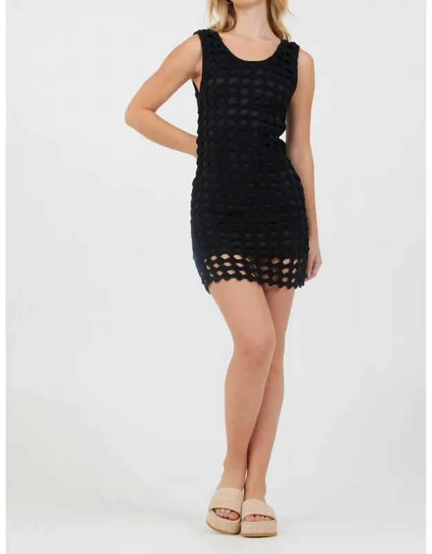 Open Crochet Dress