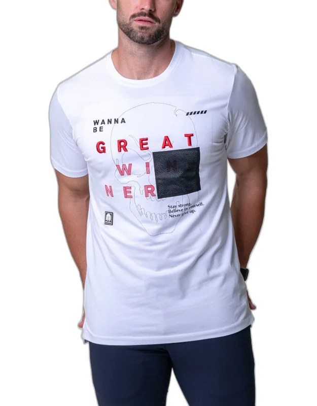 Tee Great White Luxe Cotton Tee