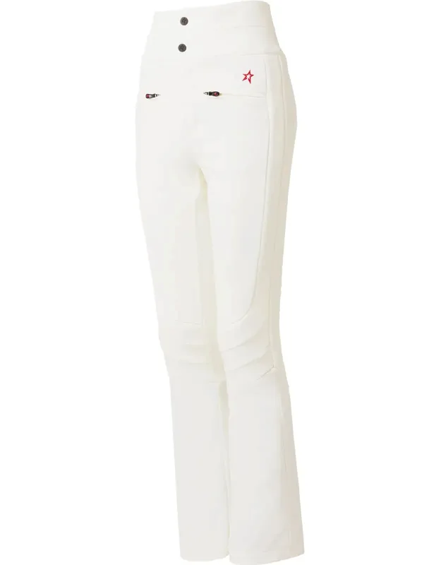 Aurora High Waist Flare Pant With Thermal Fleece Lining And Adjustable Zipper At Hem