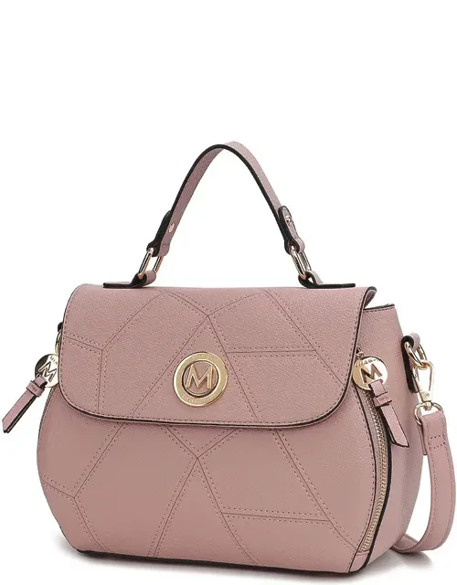 Clementine Vegan Leather Satchel Bag