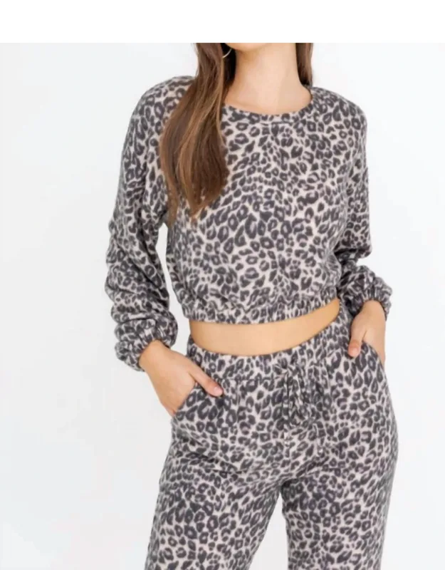 Cheetah Crop Top