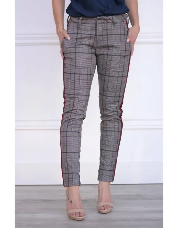 Blaire Trousers In Plaid