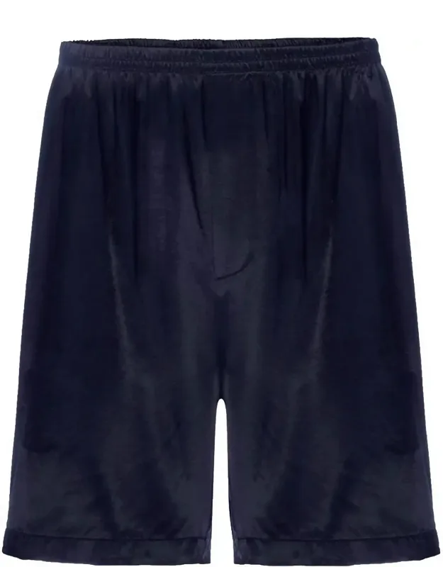 Satin Boxers With Faux Fly