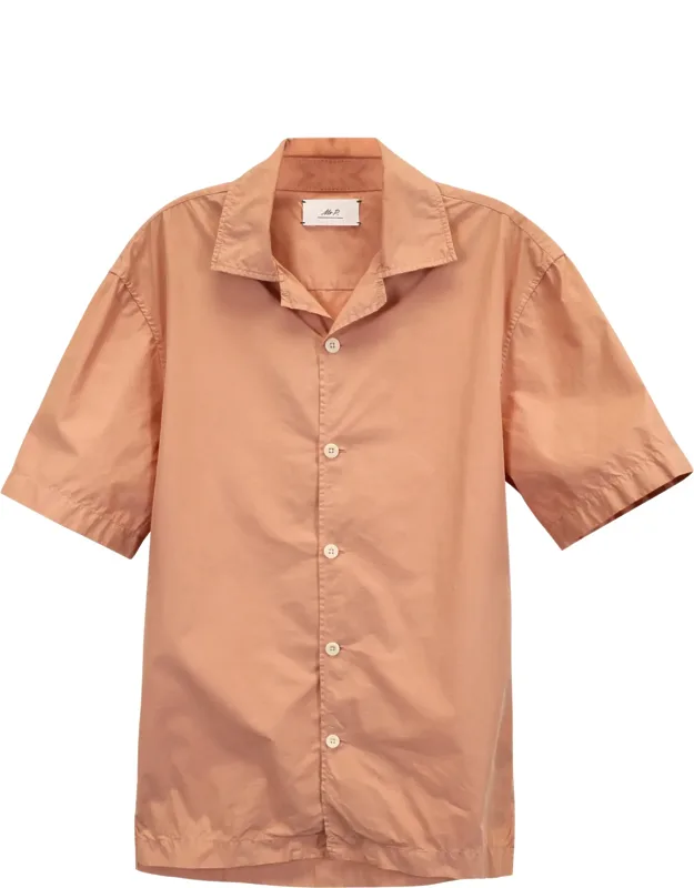 Camp Collar Garment-dyed Shirt