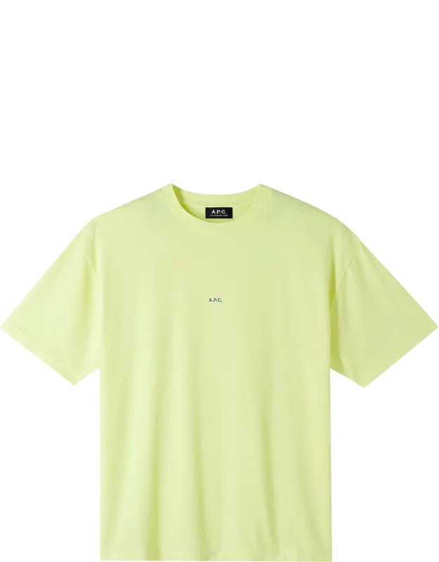 Fluo T-shirt - Loose Fit, Sloping Shoulder, Wide Sleeve, Soft Material, 100% Cotton From Organic Farming.