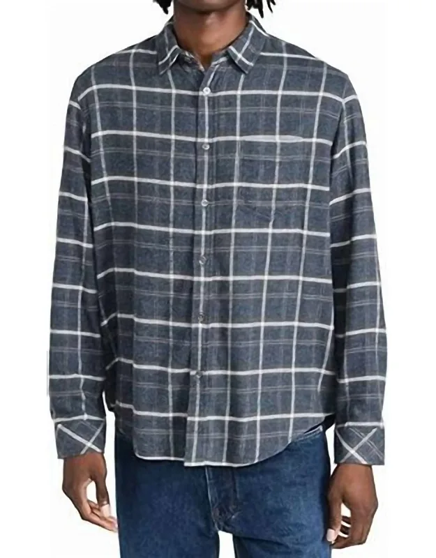 Lennox Shirt - Classic Collar, Button Closure