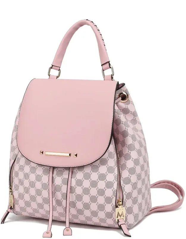 Kimberly Backpack With Spacious Compartment And Zipper Pockets