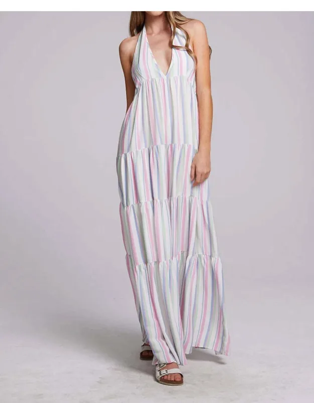 Milano Positano Stripe Maxi Dress