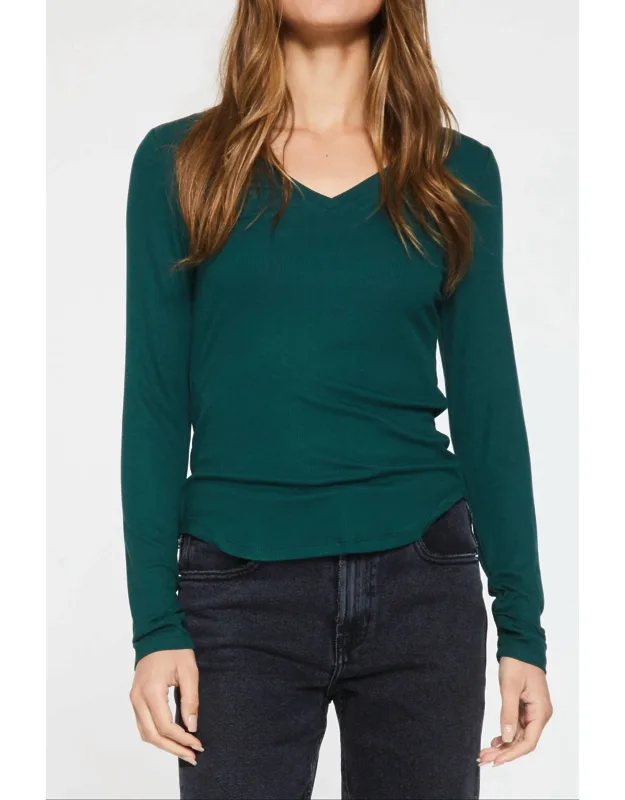 Sophie Rib Long Sleeve Tee