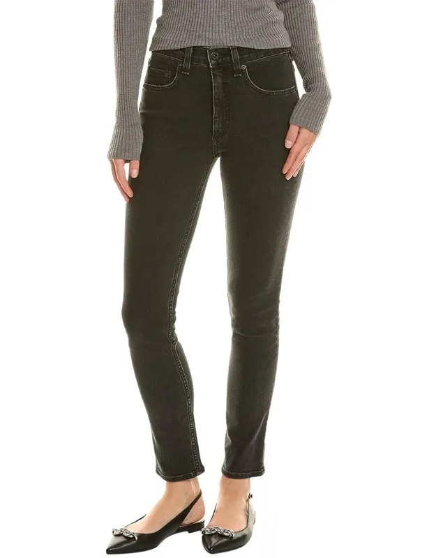 Stone Mid Rise Skinny Jeans
