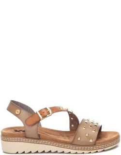Wedge Sandals With Gold Studs