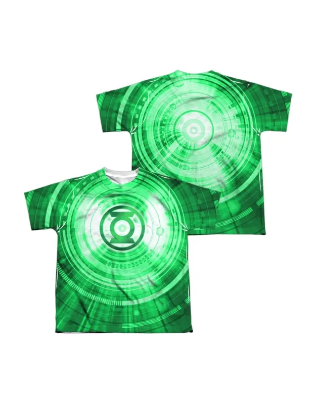 Justice League Of America Radial Short Sleeve Poly Crew Tee - Stylish For Everyday Wear