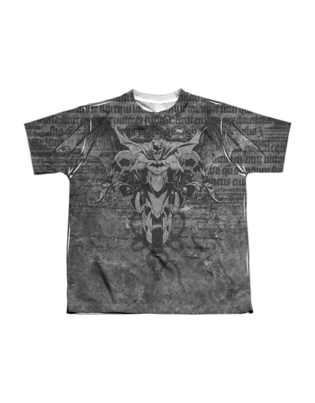 _batman Ride Free Short Sleeve Poly Crew Tee / T-shirt_