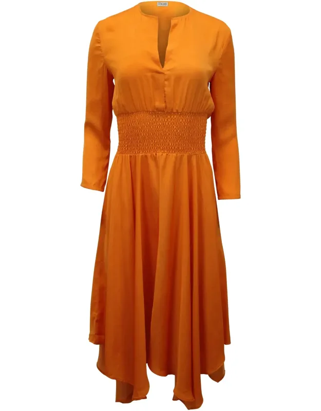Asymmetric Midi Dress