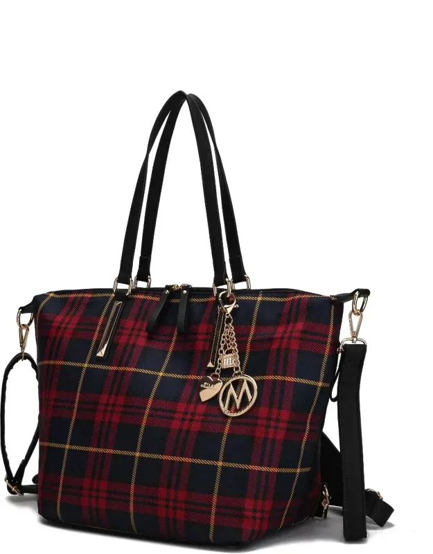 Layla Tote And Backpack With Spacious Interior And Waterproof Shoe Pocket