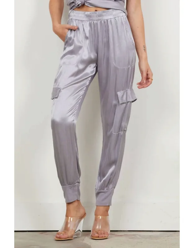 Silky Cargo Joggers