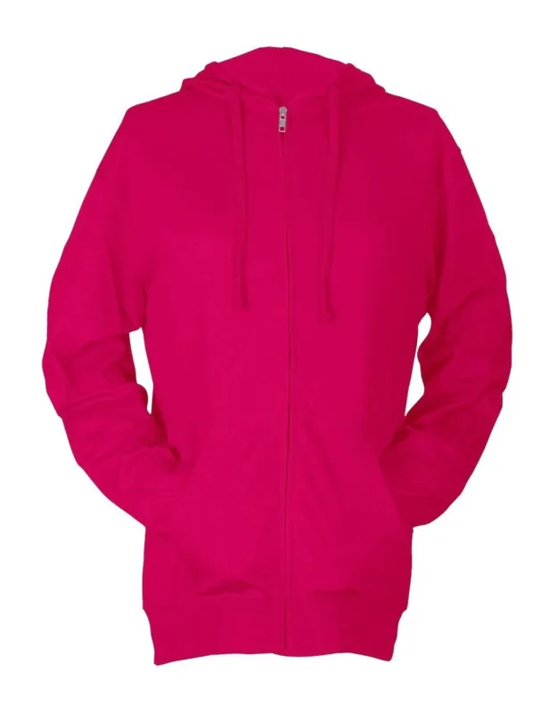 Beach Full-zip Hooded Long Sleeve T-shirt