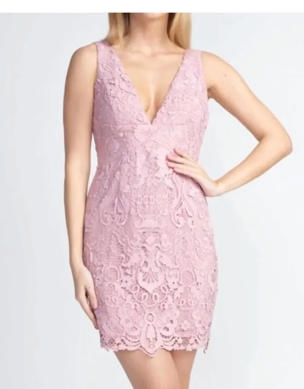 Lace Mini Dress