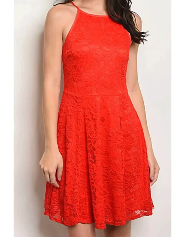 Lace Mini Dress