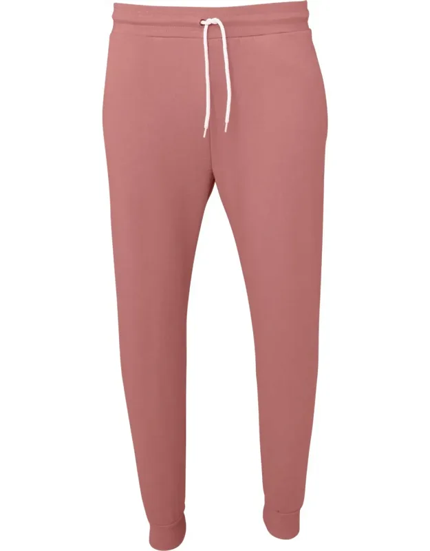 _jogger Sweatpants With Side Pockets And Cuffed Bottom_
