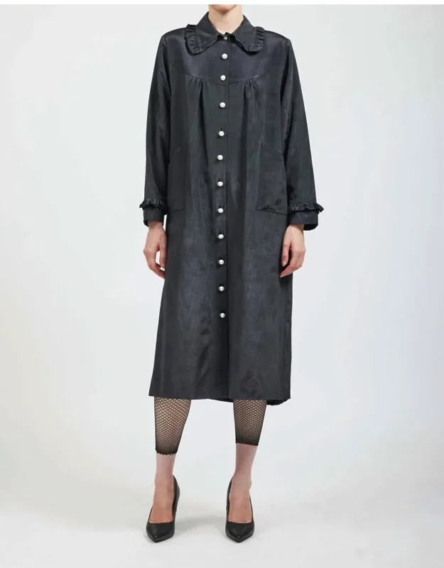 Ruffle House Coat