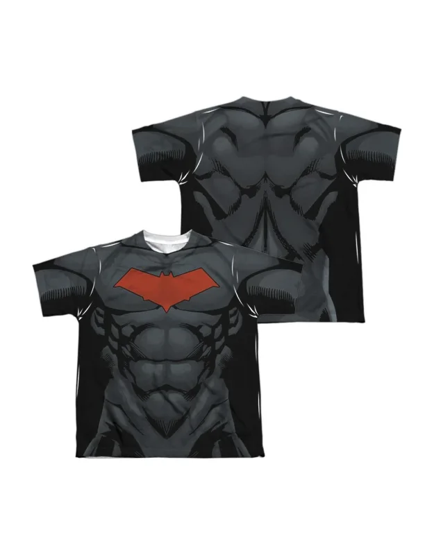 Batman Red Hood Style 2 Short Sleeve Poly Crew Tee