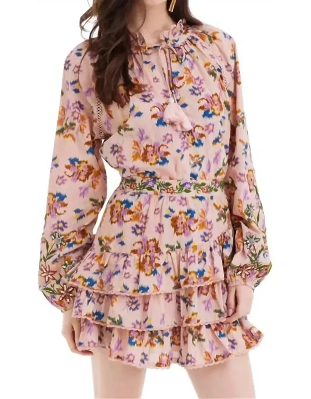 Embroidered Brielle Blouse
