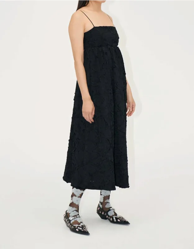 Voluminous Midi Dress