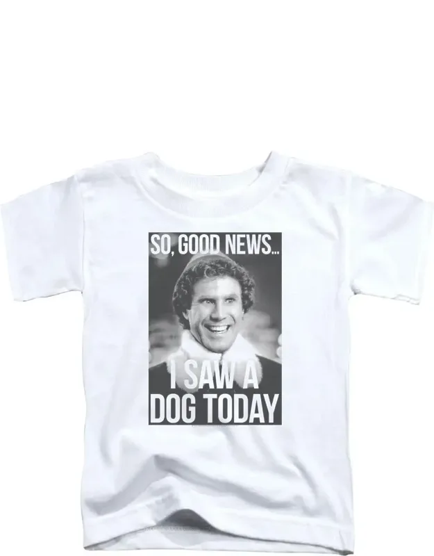 Elf Must Love Dogs Short Sleeve Tee - Stylish For Everyday Wear