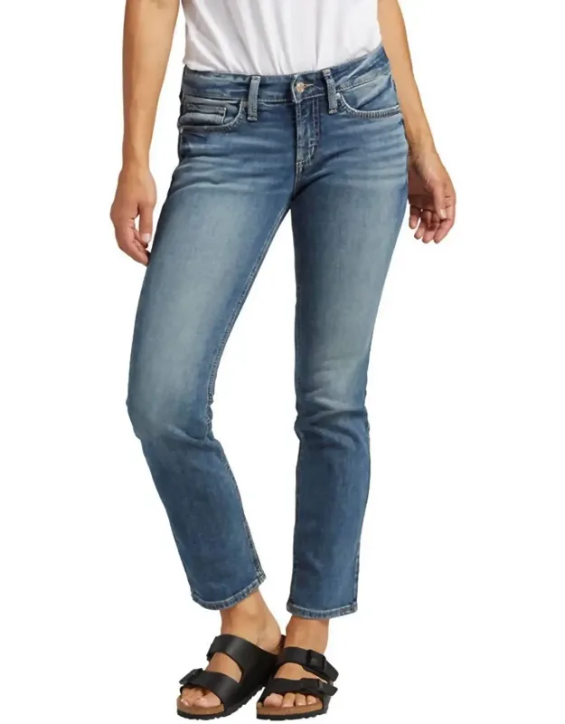 Low-rise Straight Jeans