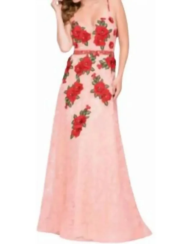 Lace Embroidered Dress