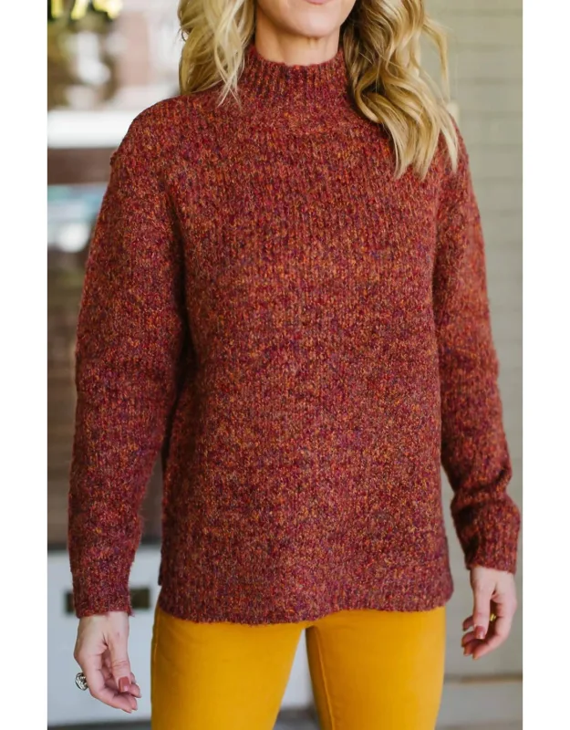 Mock Neck Sweater
