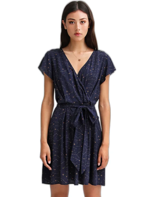 I'm The Star Wrap Dress