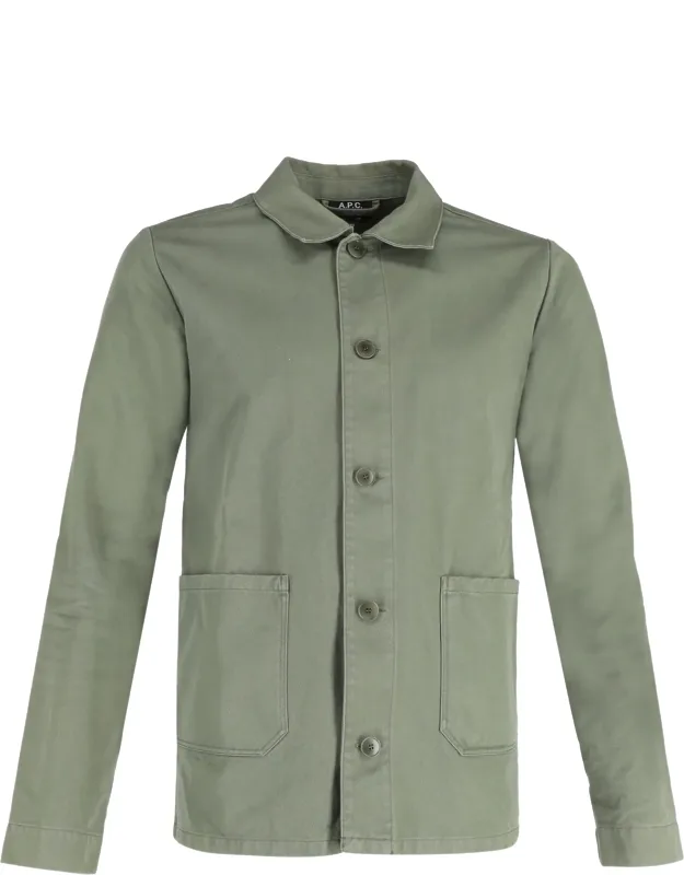 Button Down Jacket With Pockets