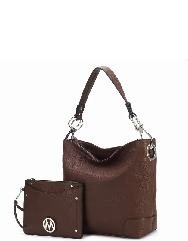 Viviana Hobo Bag With Wristlet
