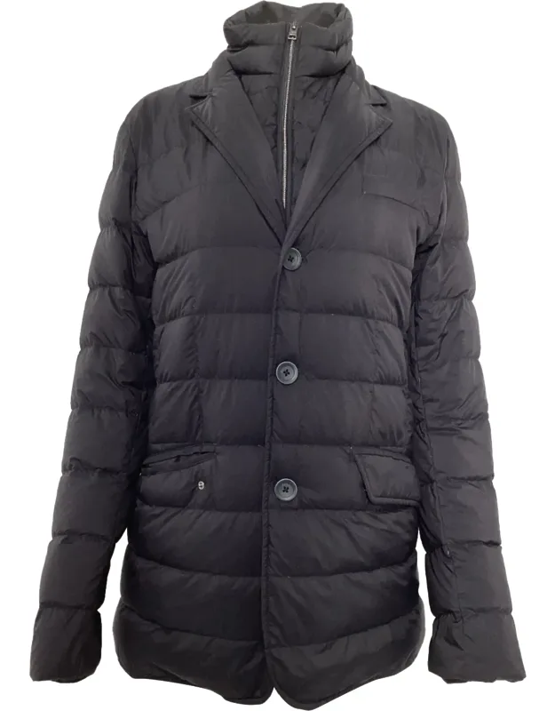 Legend Down Blazer With Removable Bib In Polyamide