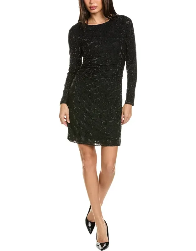 Rhinestone Mini Dress