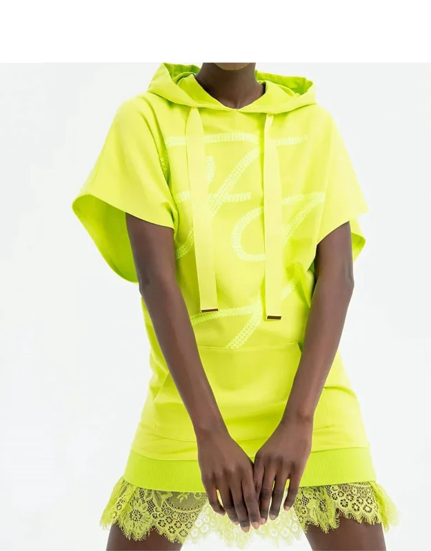 Bat Sweater Hoody Dress