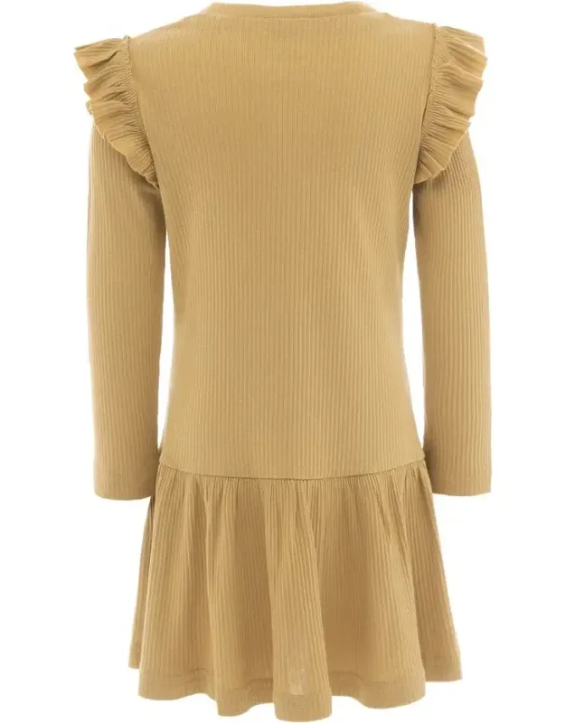 Biscotti Modal Ruffle Dress