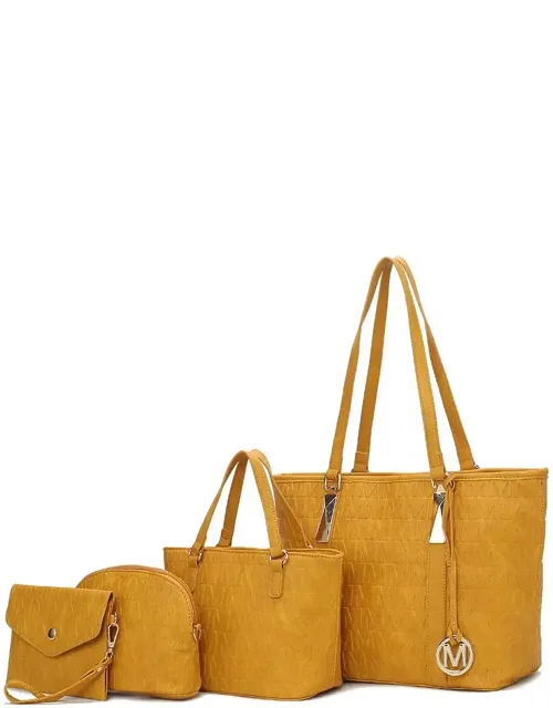 Arya Signature Tote Bag, Mini Tote, Pouch, And Wristlet