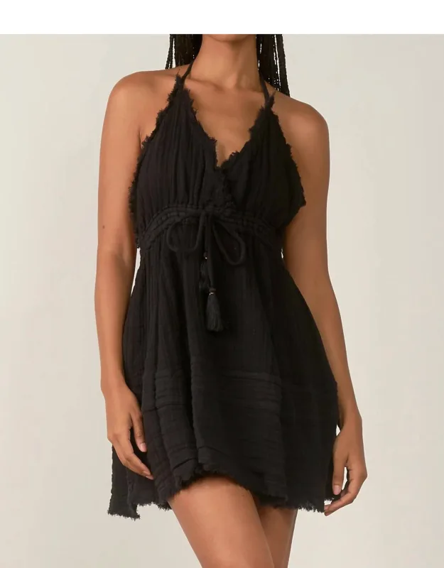 Halter Mini Dress