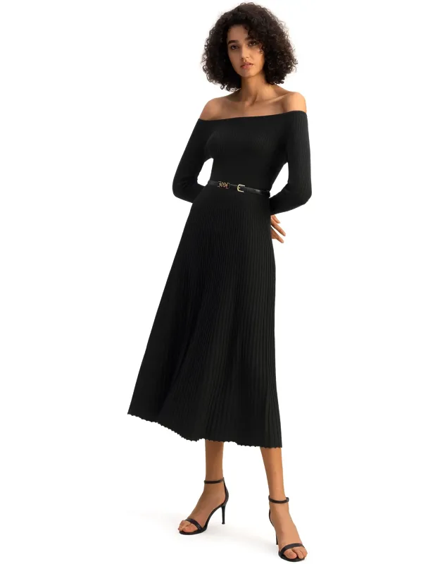 Vivi Knit Silk Dress