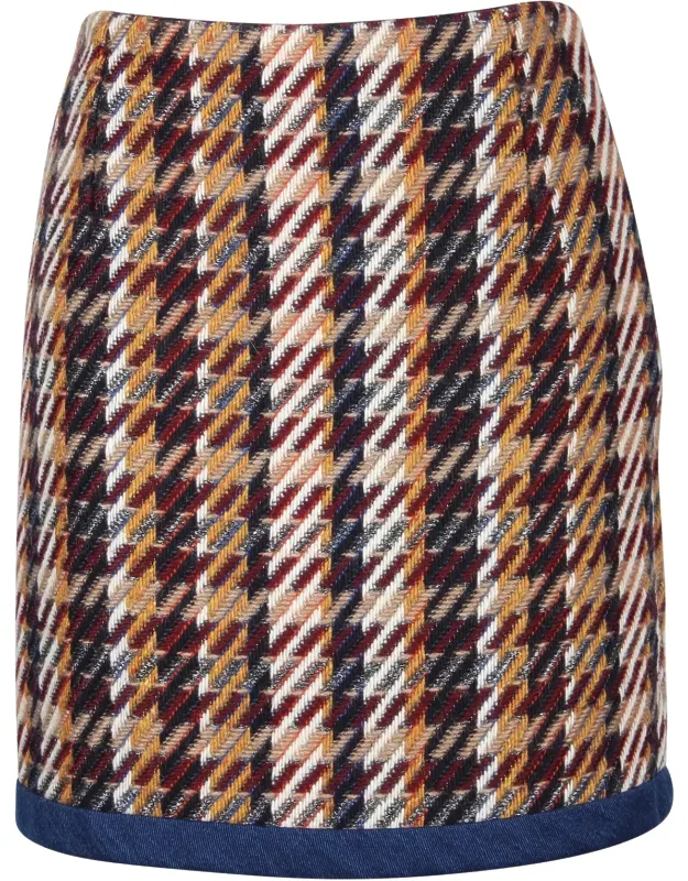 Tweed Mini Skirt