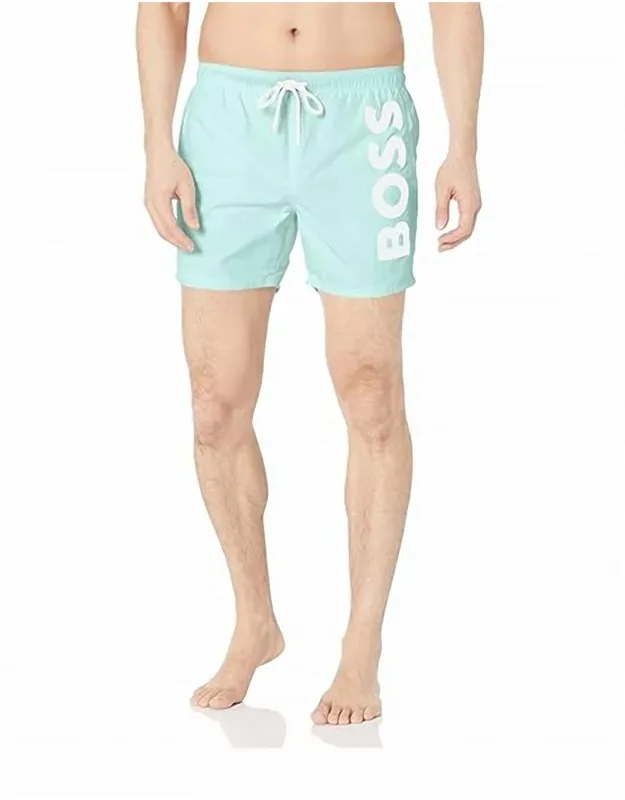 Standard Octopus Swim Trunk With 100% Polyamide And Elastic Waistband