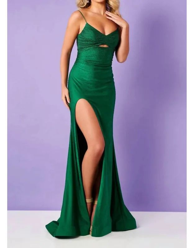 Sweetheart Neckline Rhinestone Dress