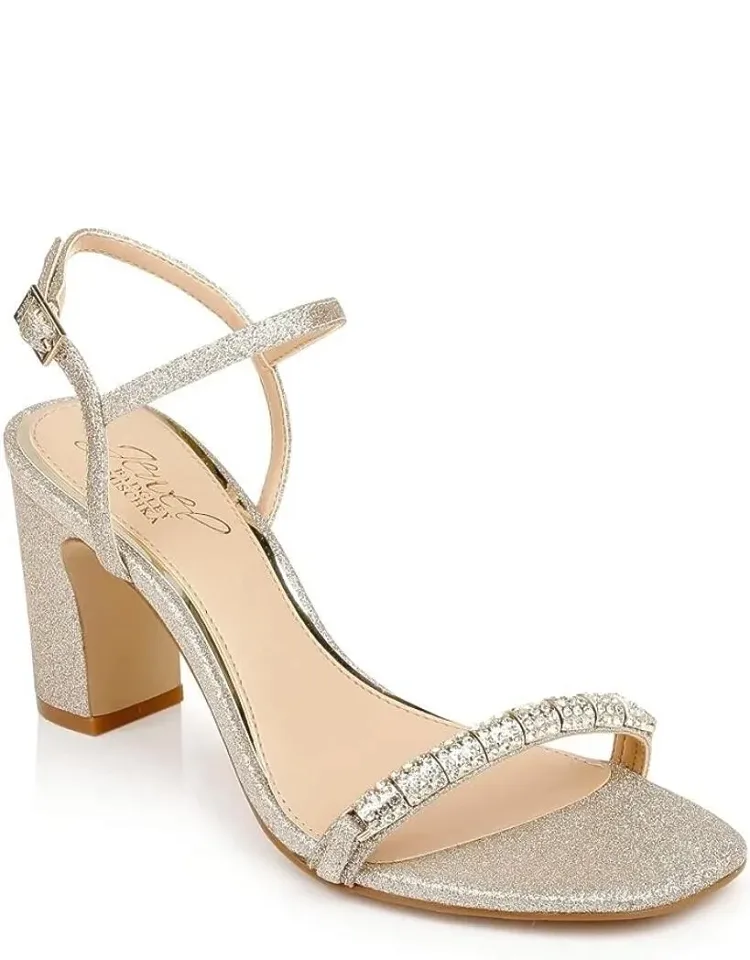 Jewel Slingback Charlee Embellished Sandals