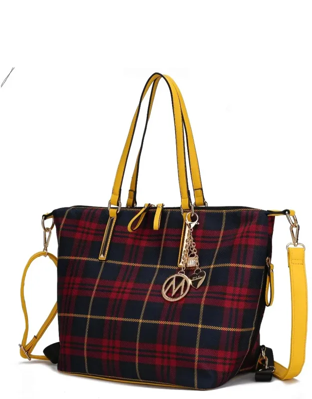 Layla Tote And Backpack With Spacious Interior And Waterproof Shoe Pocket