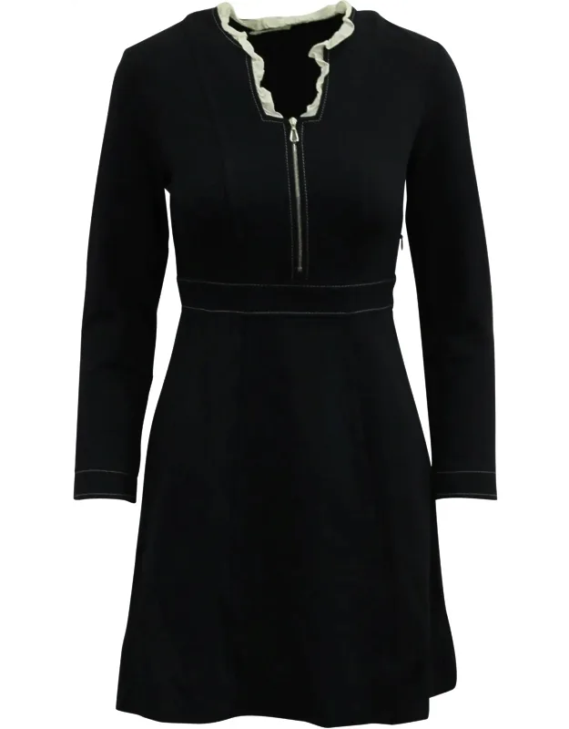 Ruffled Collar Dress